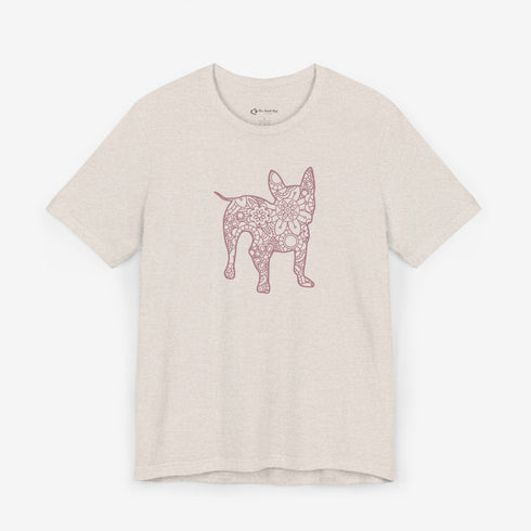 Frenchie Mandala T-Shirt - French Bulldog Shirt for Women