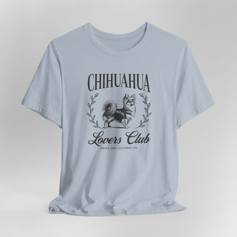 Longhaired Chihuahua Shirt for Women - Chihuahua Lovers Club Tee