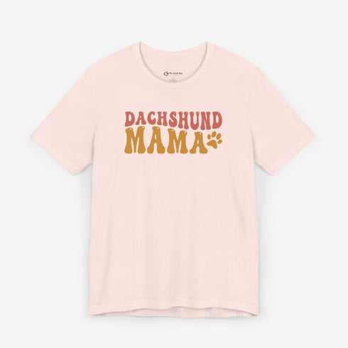 Dachshund Shirt - Retro Dachshund Mom Shirt - Dachshund Gift for Women