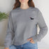 Longhaired Dachshund Sweatshirt for Women - Cute Dachshund Crew Sweatshirt