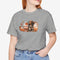Longhaired Dachshund Fall Tee - Dachshund T- Shirt for Women