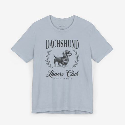 Wirehaired Dachshund Tee for Women - Dachshund Lovers Club Shirt