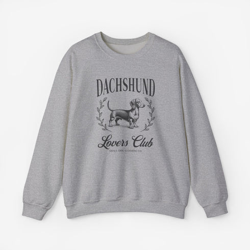 Dachshund Lovers Club Sweatshirt for Women - Crew Sweatshirt