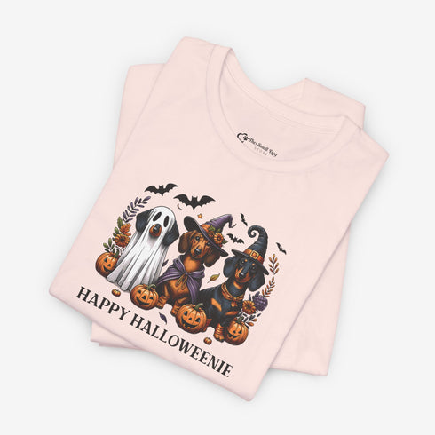 Dachshund Halloween Tee for Women