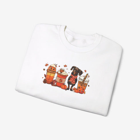 Dachshund Sweatshirt for Women - Dachshund Autumn Sweatshirt