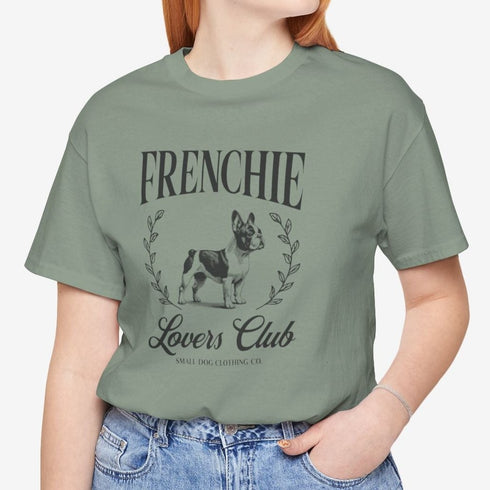 French Bulldog Shirt for Women - Frenchie Lovers Club Tee