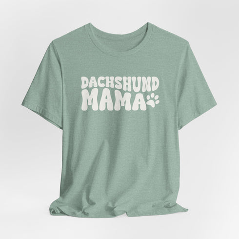 Dachshund Mama Retro Shirt - Dachshund Mom T-Shirt