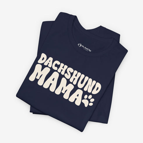 Dachshund Mama Retro Shirt - Dachshund Mom T-Shirt