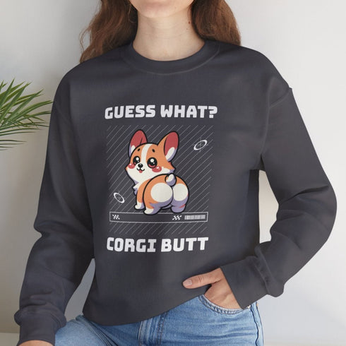 Funny Corgi Sweatshirt for Women - Corgi Crew Sweatshirt