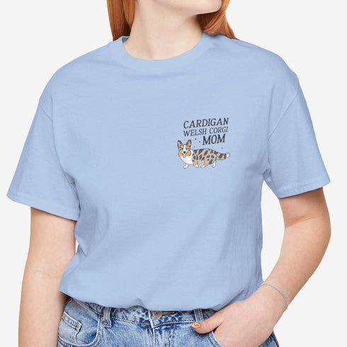 Cardigan Welsh Corgi Mom Shirt - Corgi Tee for Women