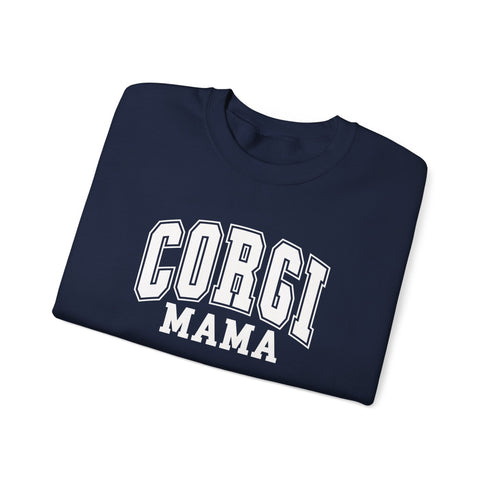 Corgi Sweatshirt for Women - Corgi Mom Crew Sweatshirt