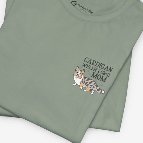 Cardigan Welsh Corgi Mom Shirt - Corgi Tee for Women