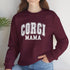 Corgi Sweatshirt for Women - Corgi Mom Crew Sweatshirt