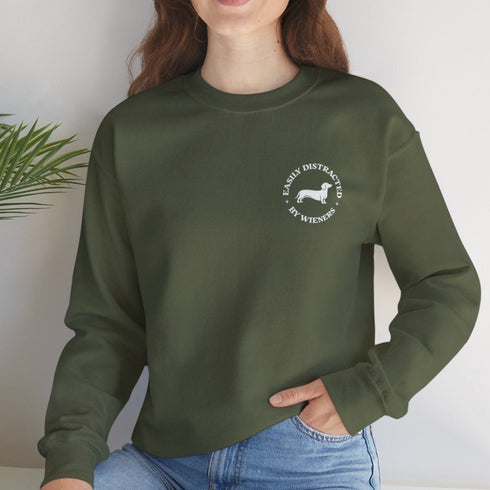 Dachshund Funny Sweatshirt for Women - Wiener Dog Sweatshirt