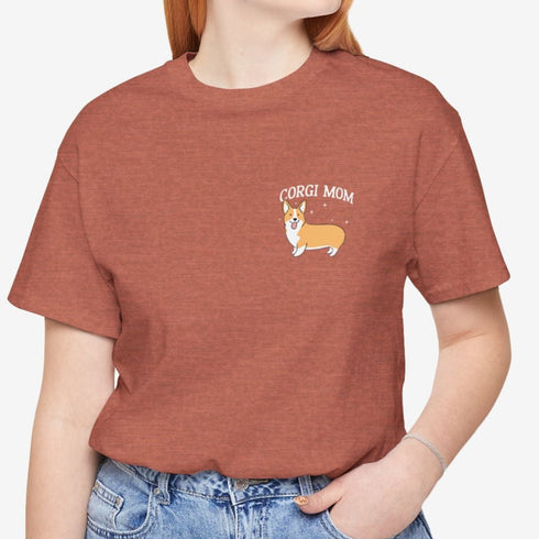 Corgi Mom Shirt - Corgi Tee for Women - Corgi Gift