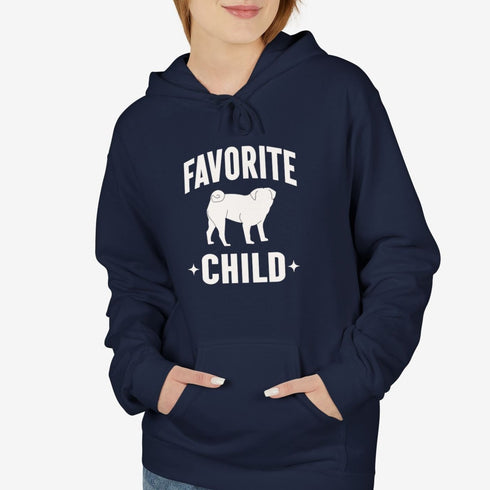 Pug Hoodie for Women - Funny Pug Mom Hoodie