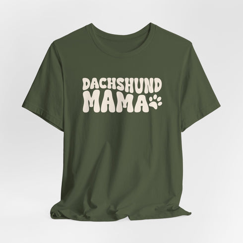 Dachshund Mama Retro Shirt - Dachshund Mom T-Shirt