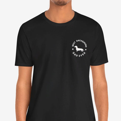 Dachshund Dad Shirt - Best Dachshund Dad Ever - Dachshund Shirt for Men
