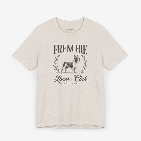 French Bulldog Shirt for Women - Frenchie Lovers Club Tee