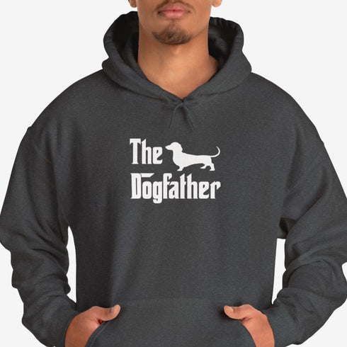 Funny Dachshund Hoodie for Men - Dachshund Dad Hoodie Sweatshirt