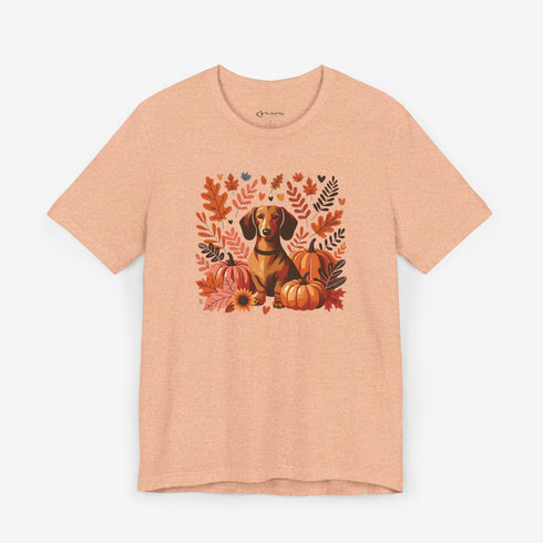Dachshund Fall Shirt for Women - Dachshund Autumn Tee