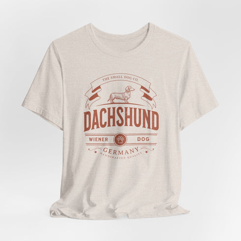 Dachshund Shirt for Women - Vintage Dachshund Lover Tee for Women