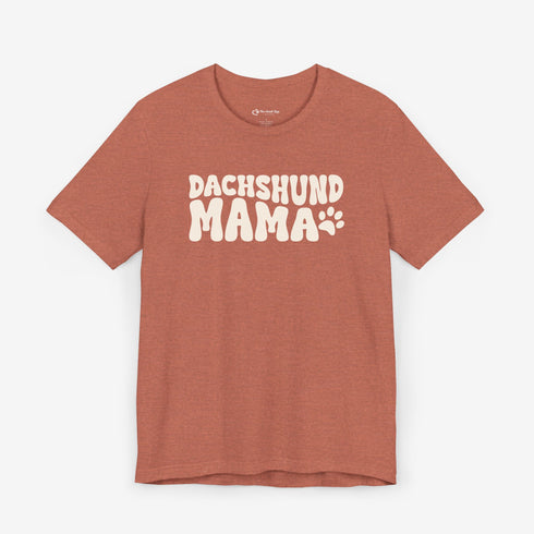 Dachshund Mama Retro Shirt - Dachshund Mom T-Shirt