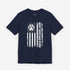 American Flag Dog Dad Tee - Dog Dad Gift