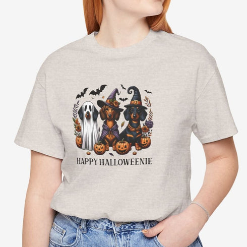 Dachshund Halloween Tee for Women