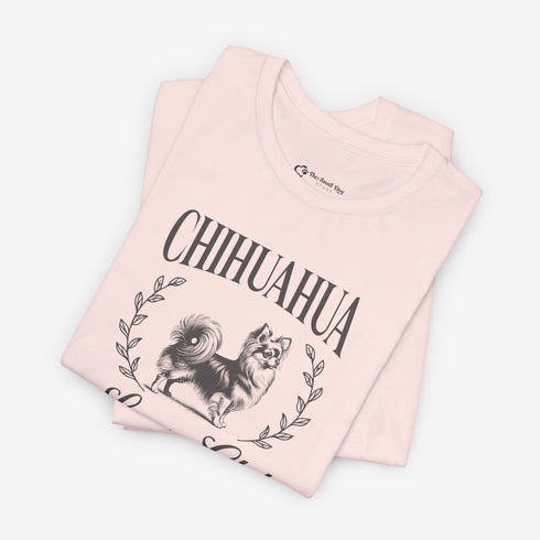 Longhaired Chihuahua Shirt for Women - Chihuahua Lovers Club Tee