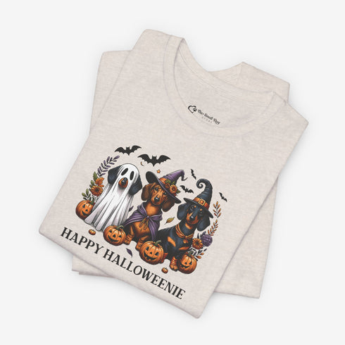 Dachshund Halloween Tee for Women