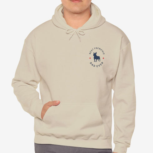 French Bulldog Men's Hoodie - Best Frenchie Dad Hoodie