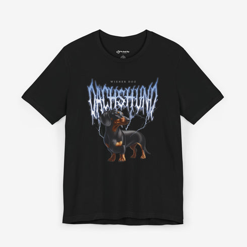 Dachshund Metal T- Shirt - Dachshund Tee for Women - Dachshund Mom Shirt