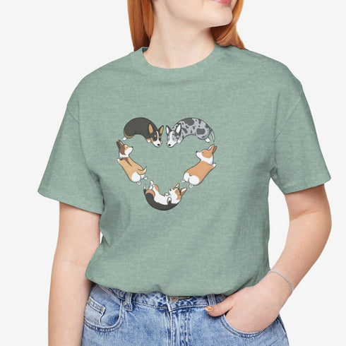 Corgi Shirt for Women - Corgi Lover Tee - Corgi Gift