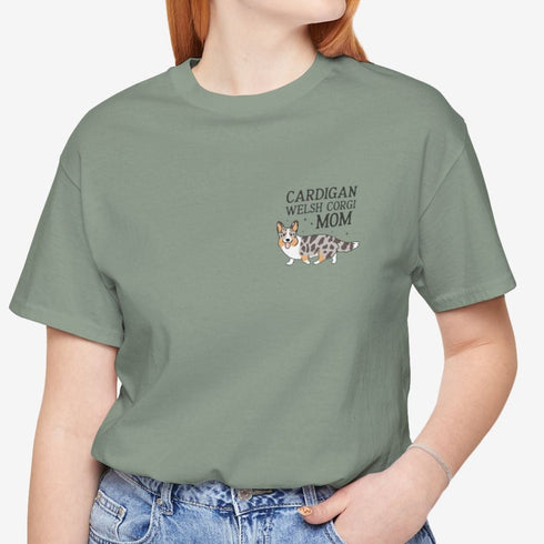 Cardigan Welsh Corgi Mom Shirt - Corgi Tee for Women