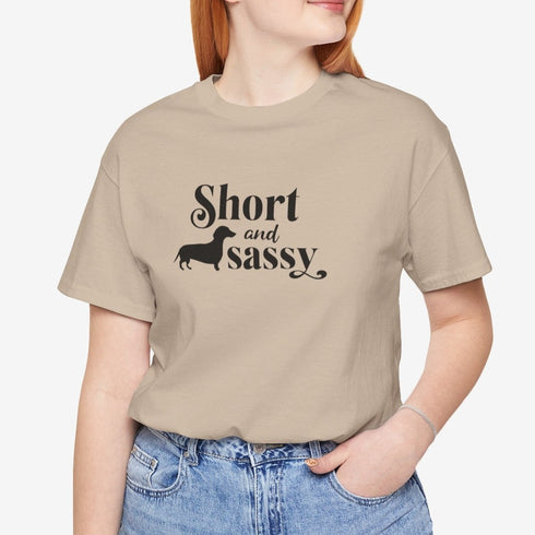 Dachshund Shirt for Women - Short and Sassy Dachshund Shirt