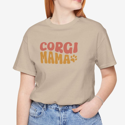 Corgi Mom T- Shirt - Corgi Tee for Women