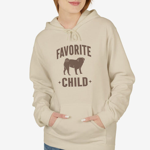 Pug Hoodie for Women - Funny Pug Mom Hoodie