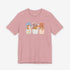 corgi t shirt for women. Color orchid