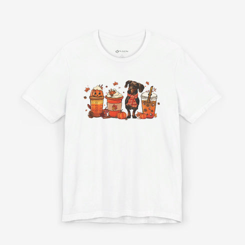 Dachshund T- Shirt for Women - Dachshund Autumn Shirt