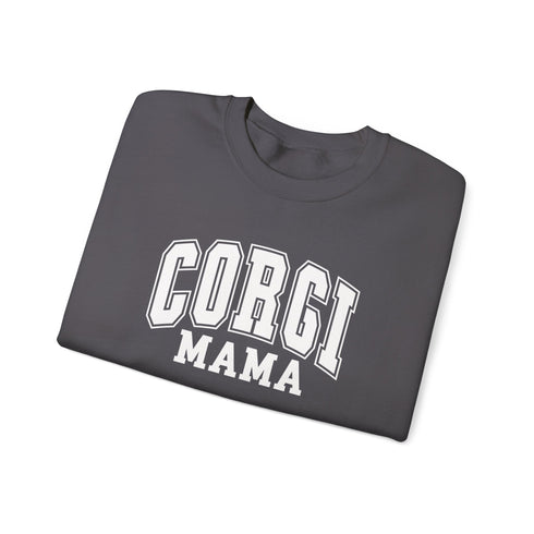 Corgi Sweatshirt for Women - Corgi Mom Crew Sweatshirt