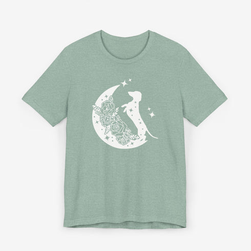 Cute Dachshund T-Shirt - Dachshund Moon Shirt