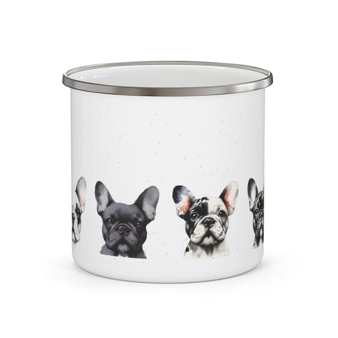 Enamel French Bulldog Mug - French Bulldog Home Decor