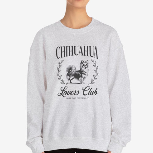 Longhaired Chihuahua Sweatshirt for Women