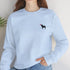 French Bulldog Sweatshirt for Women - Cute Frenchie Crew Sweatshirt