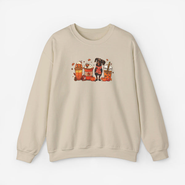 Dachshund Sweatshirt for Women - Dachshund Autumn Sweatshirt