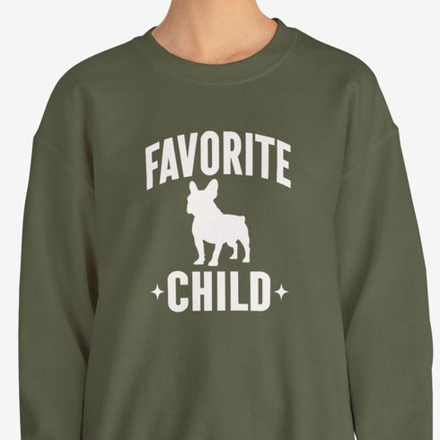 French Bulldog Sweatshirt for Women - Funny Frenchie Mom Sweatshirt
