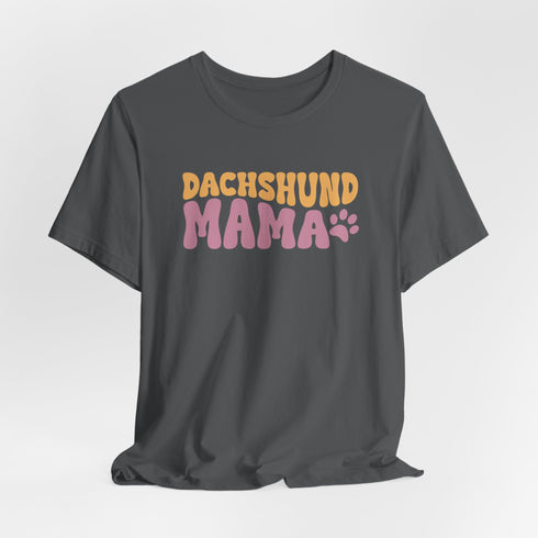 Dachshund Mama Retro Shirt - Dachshund Mom T-Shirt