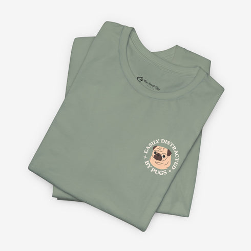 Pug Funny T- Shirt for Women - Pug Tee for Women