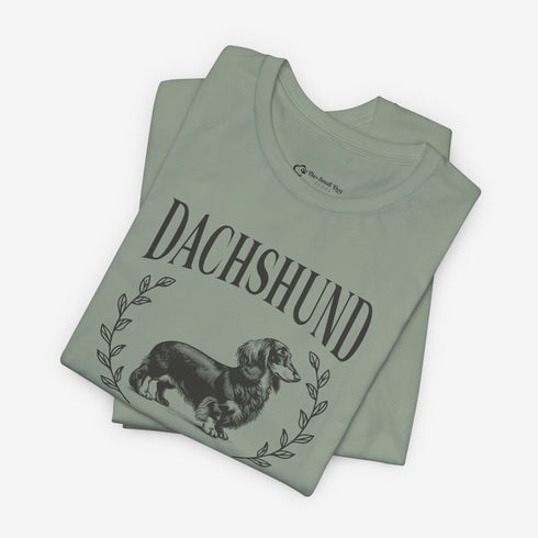 Longhaired Dachshund Shirt for Women - Dachshund Lovers Club Tee